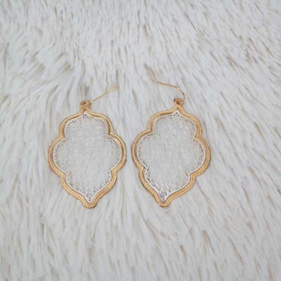 🖤 • last pair • Silver + Gold Dangle Earrings - Picture 4 of 4